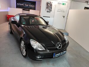 Exclusiver Keramikversiegelung am Mercedes SLK 200