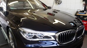 Professioneller Lackschutz für hochwertigen BMW 750 Individual
